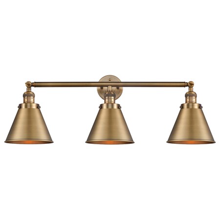 Innovations Lighting 3 Light Adjustable Bathroom Fixture 205-BB-S-M13-BB